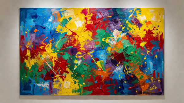 Colourful artwork reproduced here as visual inspiration for collecting images.